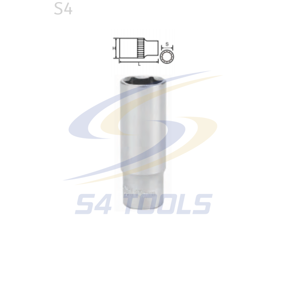 1/2" DR. 6PT Extended *Extra Long* Socket (CR-V)