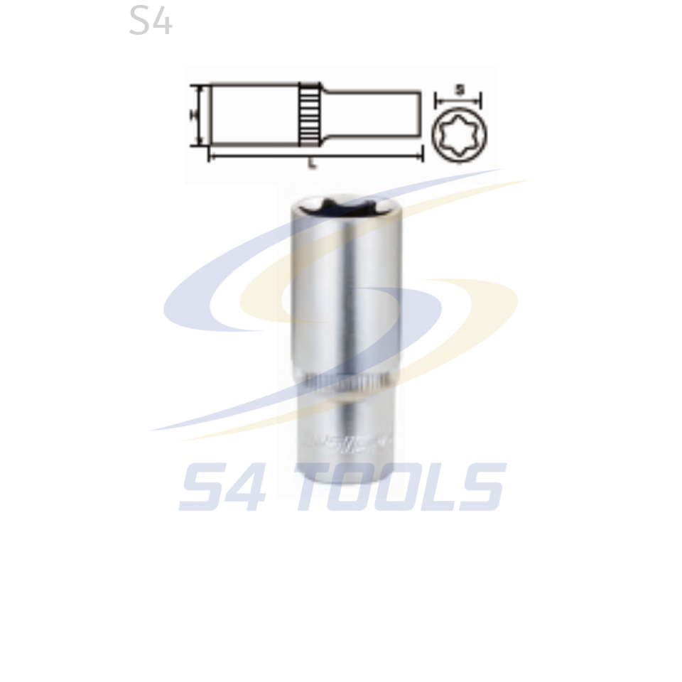 1/2" DR. Torx Star Deep Socket (CR-V)