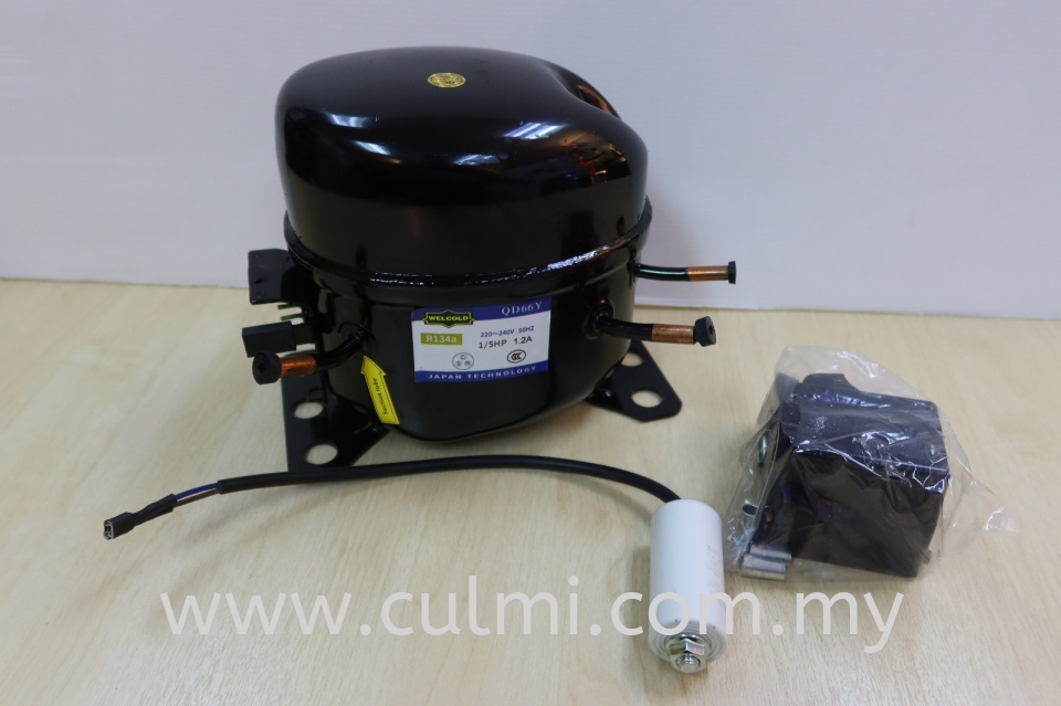 WELCOLD COMPRESSOR C/W ACCESSORIES (220-240V/1P/50HZ)