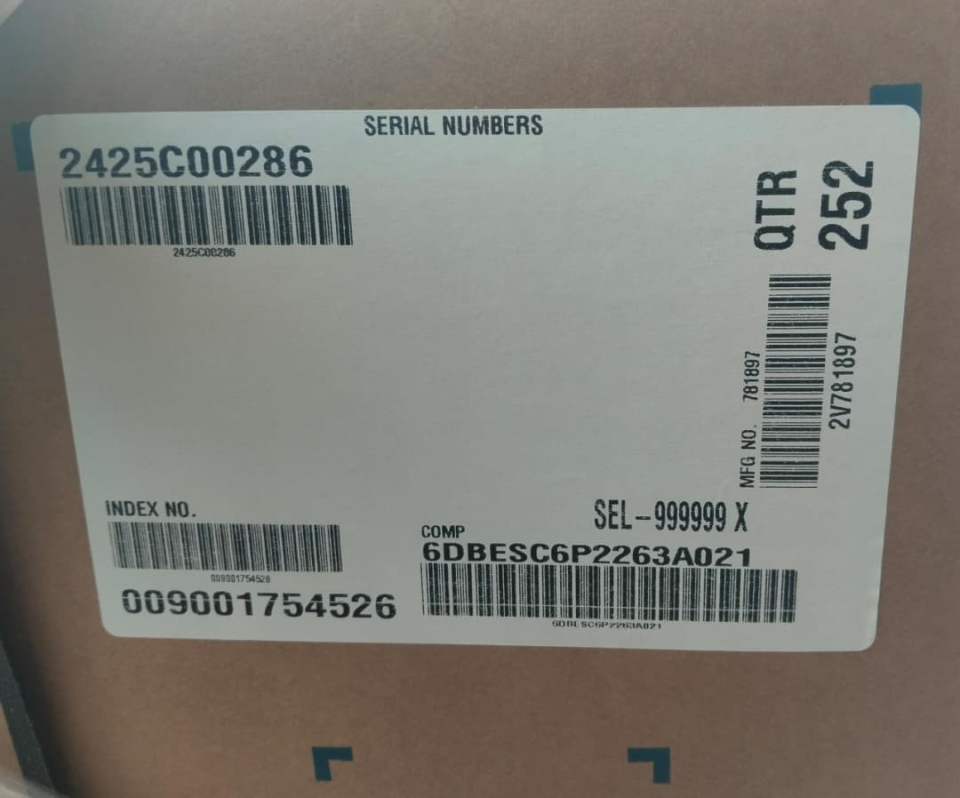CARRIER CARLYLE COMPRESSOR 06DS5377B00600 (P/N:06DS5377B00601) (MADE IN MEXICO)