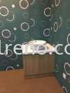 Custom made beauty salon sink cabinet in KL PJ Subang Puchong Selangor Malaysia Storage Cabinet Design