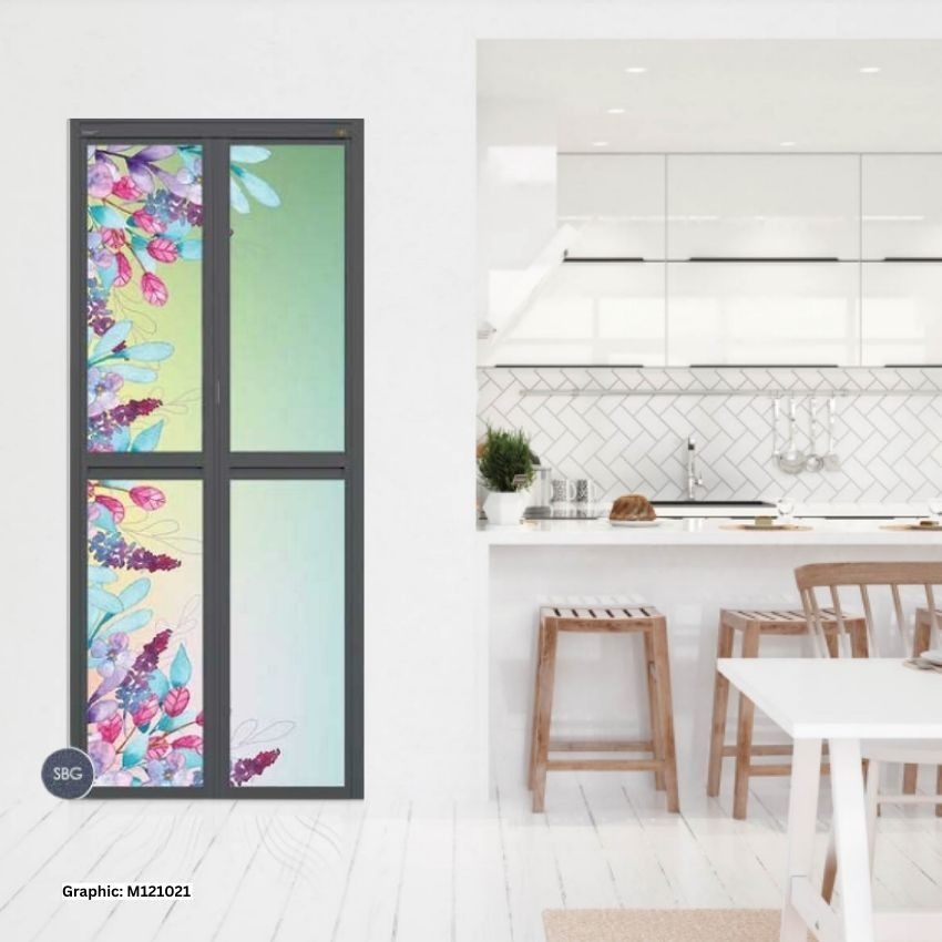 MODEL M121021 MODEL M121021 VITALLY BI FOLD (3D) ALUMINIUM DOOR Aluminium Door Choose Sample / Pattern Chart