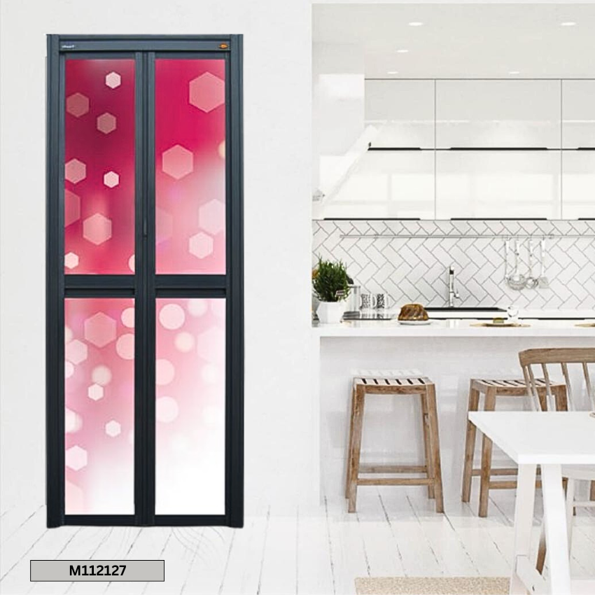 MODEL M112127 MODEL M112127 VITALLY BI FOLD (3D) ALUMINIUM DOOR Aluminium Door Choose Sample / Pattern Chart