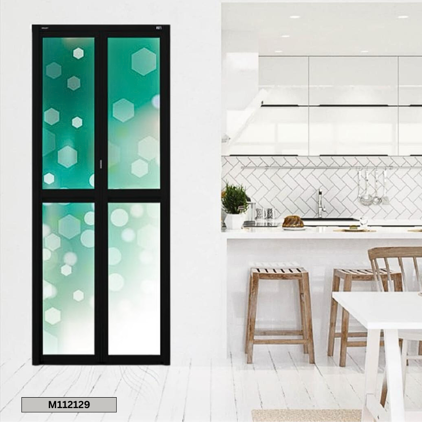 MODEL M112129 MODEL M112129 VITALLY BI FOLD (3D) ALUMINIUM DOOR Aluminium Door Choose Sample / Pattern Chart