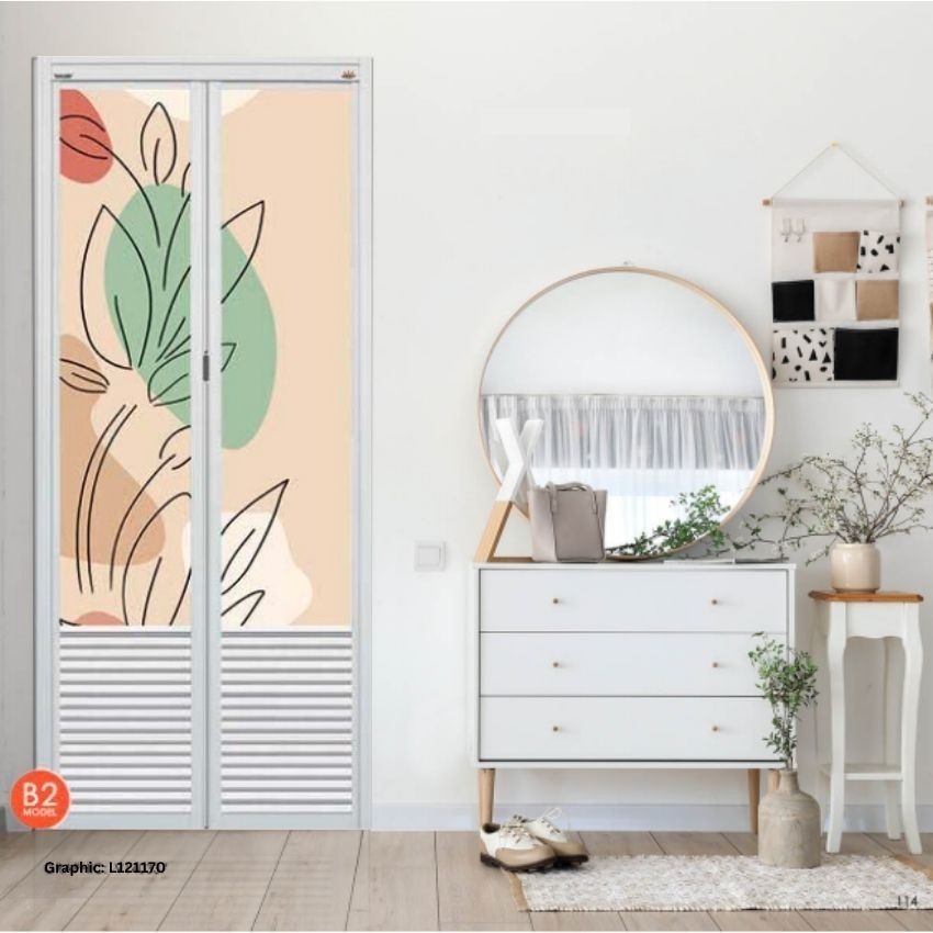 STORE ROOM L121170 (B2V02) STORE ROOM L121170 (B2V02) Vitally Bi-2 Alumnium Door Aluminium Door Choose Sample / Pattern Chart