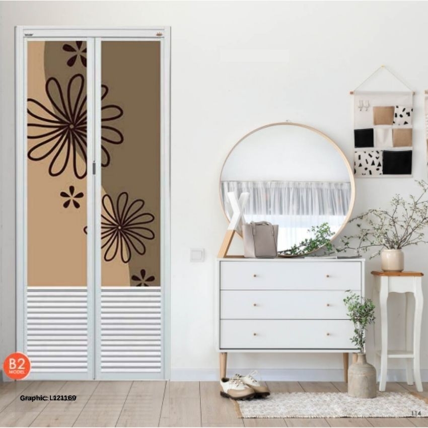 STORE ROOM L121169 (B2V02) STORE ROOM L121169 (B2V02) Vitally Bi-2 Alumnium Door Aluminium Door Choose Sample / Pattern Chart