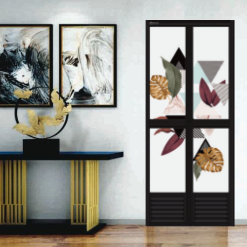 Louvers Door BFL 2210648S Louvers Door BFL 2210648S Louvers Bi-Fold Aluminium Door Aluminium Door Choose Sample / Pattern Chart