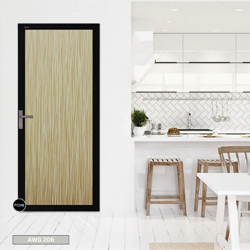 Swing Door AWG 206 Swing Door AWG 206 Vitally Aluminium Swing Door Aluminium Door Choose Sample / Pattern Chart