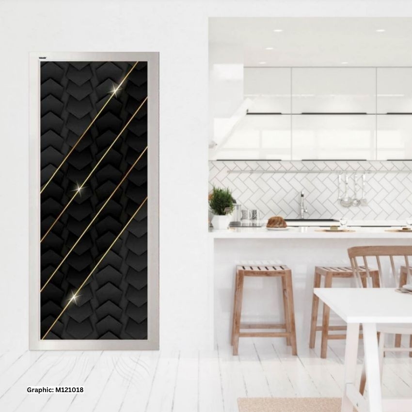 Swing Door M121018 Swing Door M121018 Vitally Aluminium Swing Door Aluminium Door Choose Sample / Pattern Chart