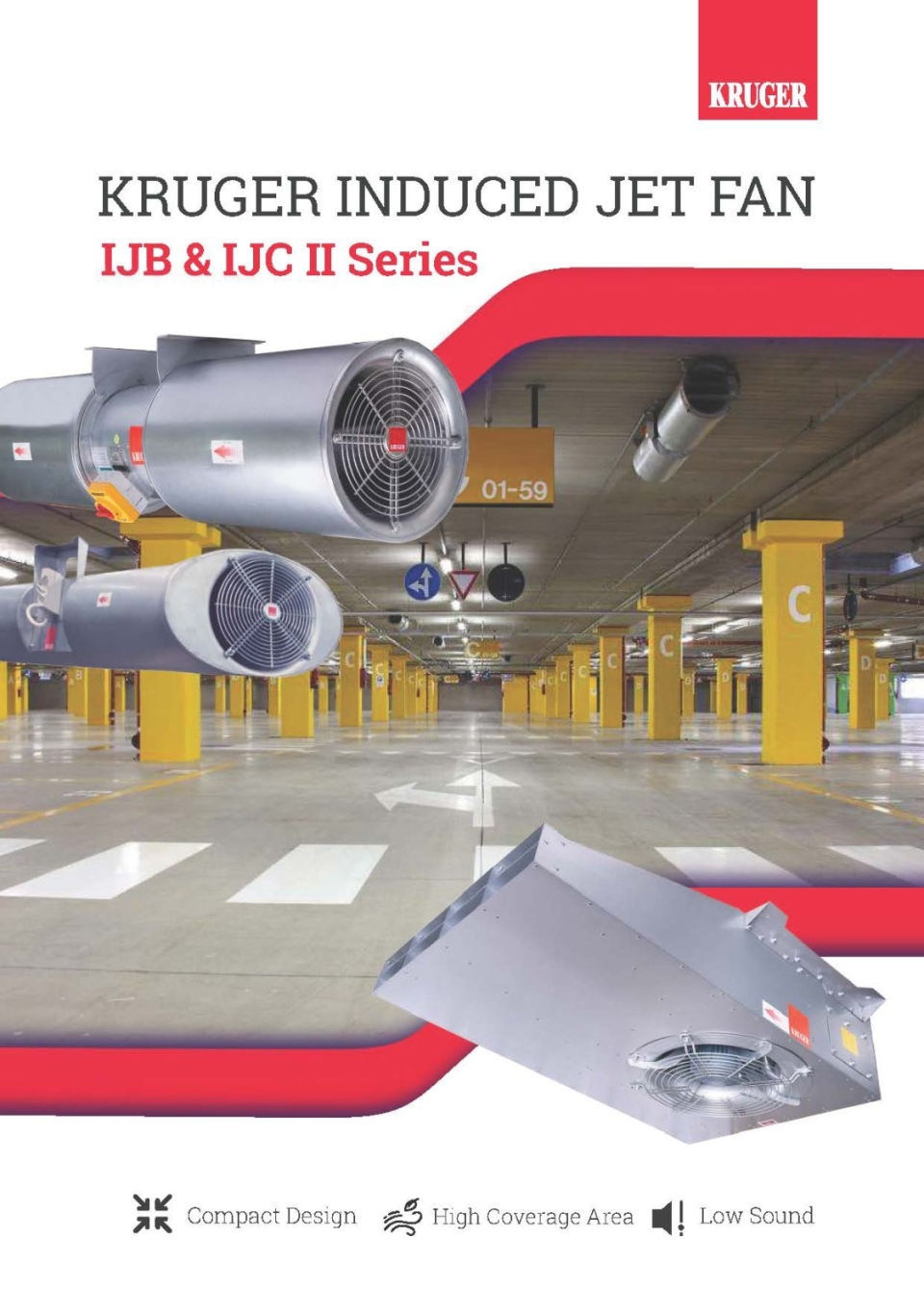 KRUGER INDUCED JET FAN IJB & IJC II SERIES