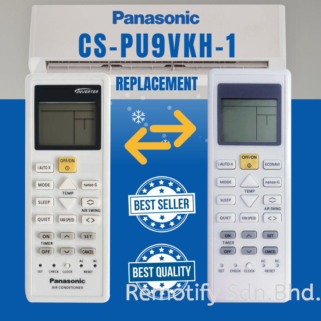 CS-PU9VKH-1 Panasonic Air Cond Remote