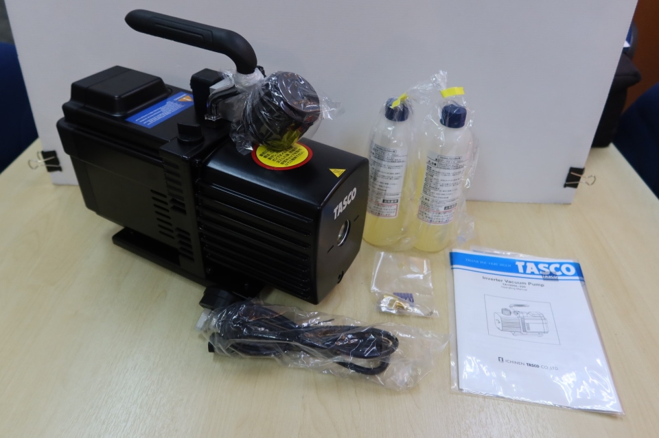 TASCO TA150GL-220 TWO STAGE VACUUM PUMP 12.0CFM (340L/MIN.) WITH INVERTER MOTOR DRIVE