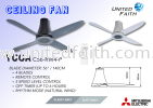 MITSUBISHI 4-Blade Yuga Ceiling Fan Ceiling Fan Mitsubishi Electric Electric Fan
