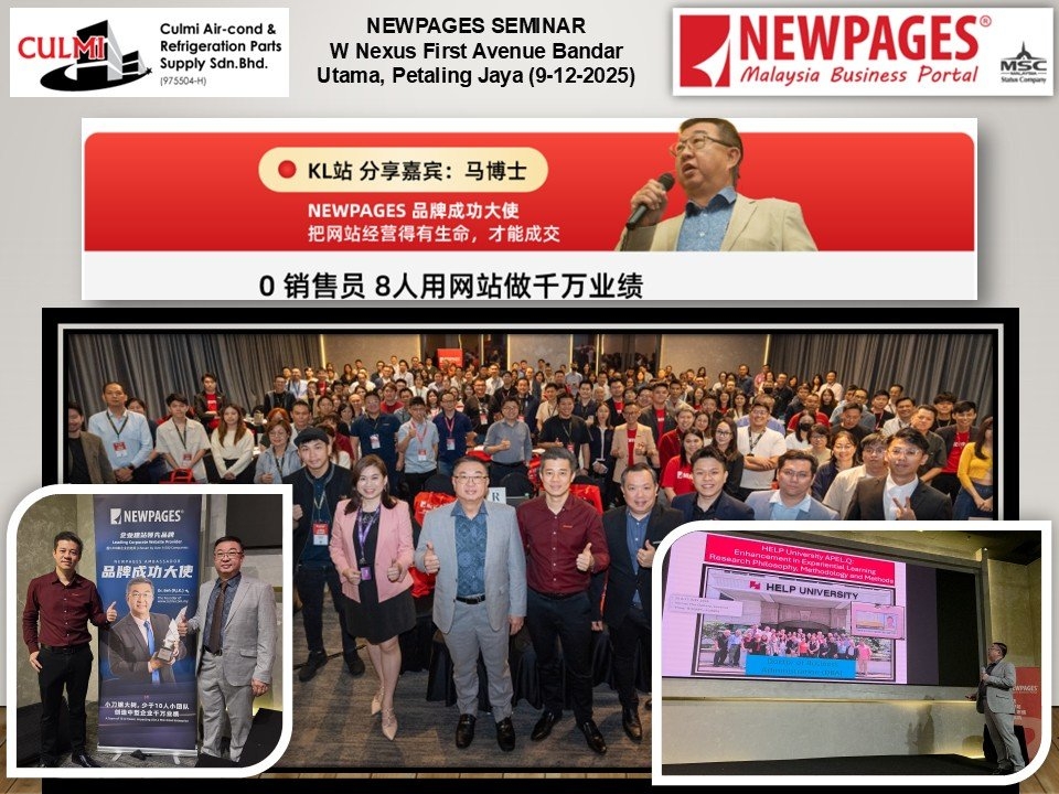 NEWPAGES SEMINAR AT W NEXUS FIRST AVENUE BANDAR UTAMA, PETALING JAYA ON 9-12-2025