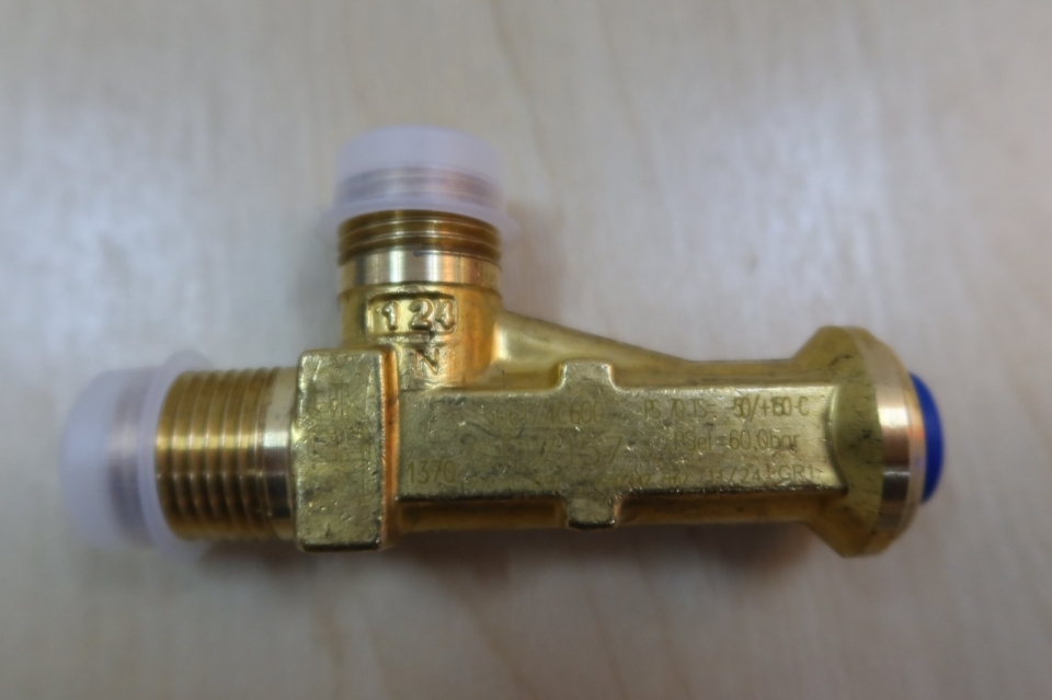CASTEL 3061 SERIES ANGLE SAFETY VALVE (ITALY)