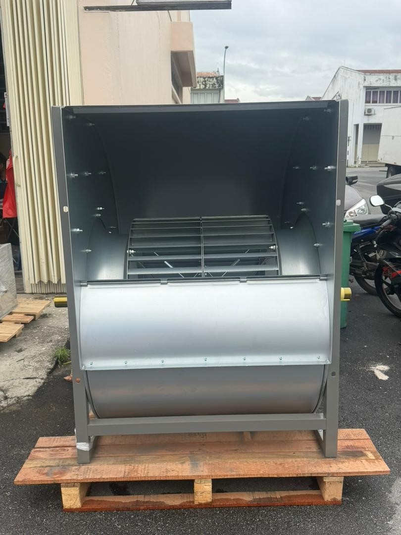 NICOTRA FAN ADH-800K (PILLOW BLOCK BEARING) BLOWER C/W CASING + SHAFT(60MM) (FAN TYPE:DIDW CENT)