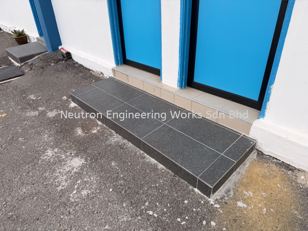 Replacing Tiles Works Hacking Tiles & Installation Cement & Concrete ...