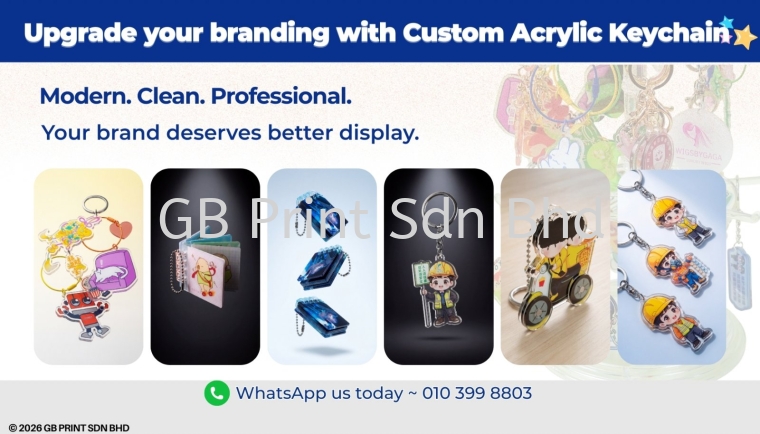 Upgrade your branding with Custom Acrylic ✨