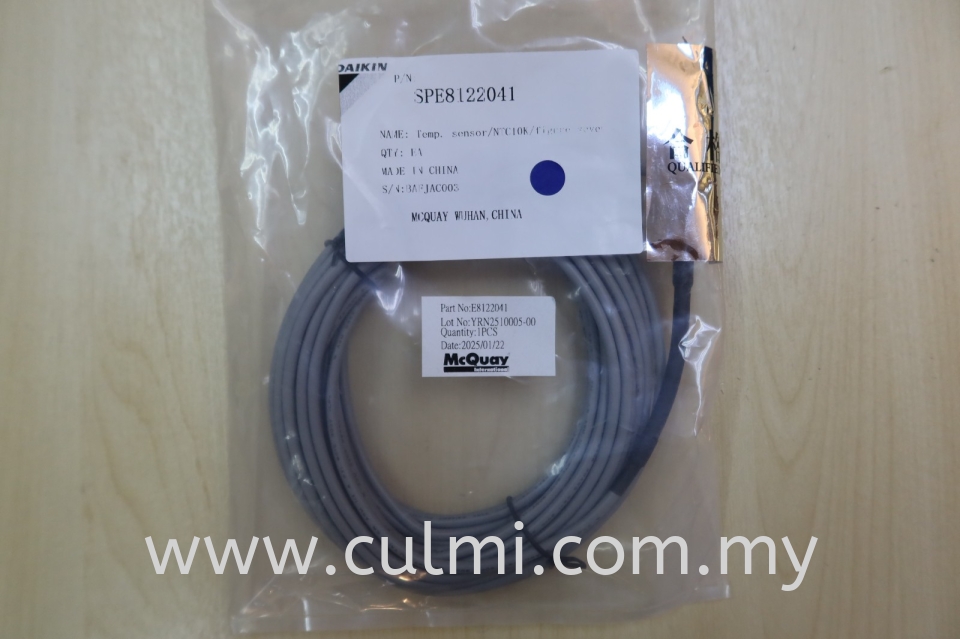 DAIKIN (APPLIED) WATER TEMPERATURE SENSOR / NTC10K-L30FT (P-E8122041)