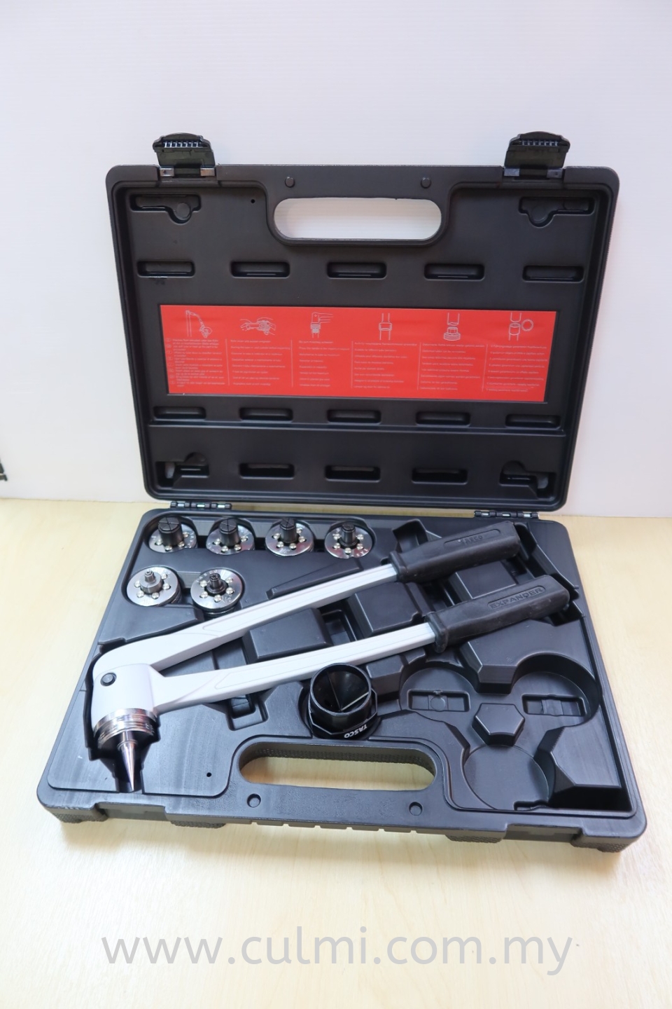TASCO TA525PA LIGHTWEIGHT EXPANDER KIT (3/8",1/2",5/8",3/4",7/8" & 1")