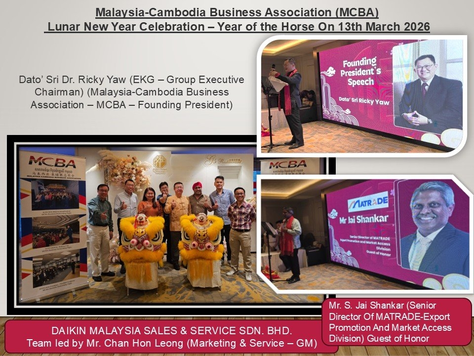 Malaysia-Cambodia Business Association (MCBA) Lunar New Year Celebration On 13th March 2026