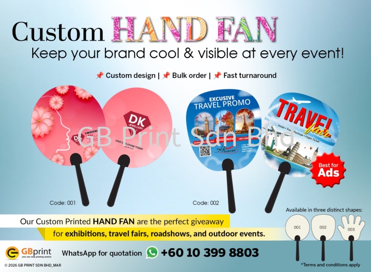 Hand Fan Promotion ¨C Keep Cool, Get Noticed