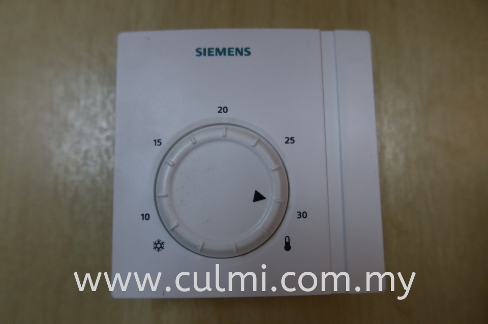 SIEMENS RAA21 ON/OFF ROOM THERMOSTAT WITH FAN SPEED (10 TO 30ˇăC)