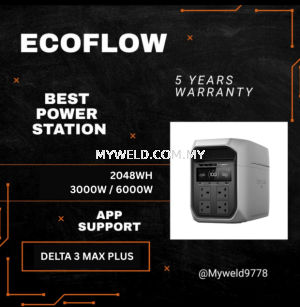 EcoFlow Delta 3 Max Plus Portable Power Station 2048Wh