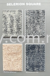 Selerion Square 4 color OMNIA-S SELERION SQUARE CARPET TILES INFINITY CARPET TILES