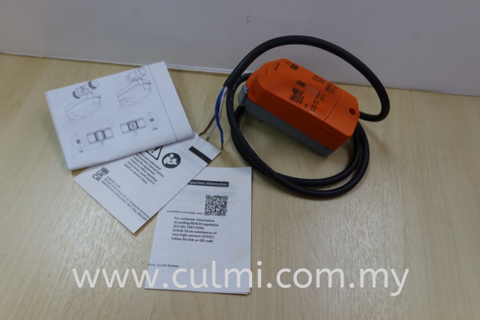 BELIMO CQ230A (1.4NM) AC100бн240V 50/60HZ ON/OFF NON SPRING RETURN ROTARY ACTUATOR(REPLACED:FRU230-3)