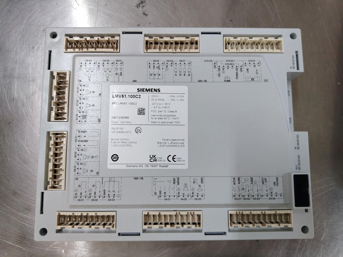 SIEMENS LMV51.100C2 - Burner controls, Microprocessor-Based, CAN Bus System, Gas Valve Proving