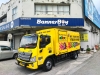 Lorry sticker wrapping