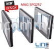 SPG257 MAG Line Swing Barrier MAG TURNSTILE