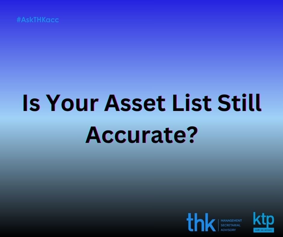 Is Your Asset List Still Accurate?
