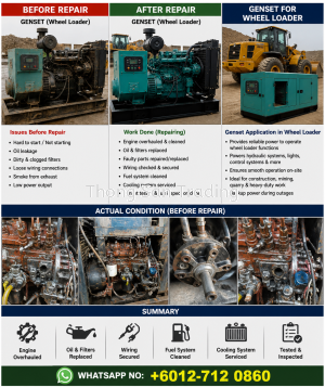 GENSET APPLICATION IN CONSTRUCTION MACHINERY