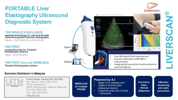 New Arrival: Liverscan® Portable Liver Elastography System