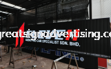 BEST 3D LED FRONT-LIGHTED LETTERING SIGNBOARD BUILDER IN SEREMBAN, SEPANG & GOMBAK 3D ALUMINIUM CEILING TRIM CASING BOX UP SIGNBOARD