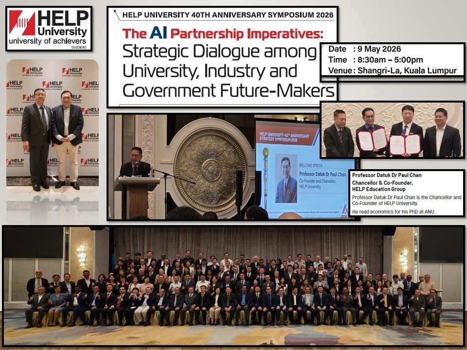 HELP University The AI Partnership Imperatives: Strategic Dialogue On 9 May 2026 At Shangri-La K.L