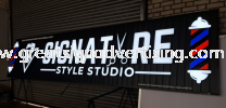 BEST 3D LED FRONT-LIT + ALUMINIUM STRIP CEILING BASE SIGNBOARD EXPERT IN USJ, SS15 & SS19 3D ALUMINIUM CEILING TRIM CASING BOX UP SIGNBOARD