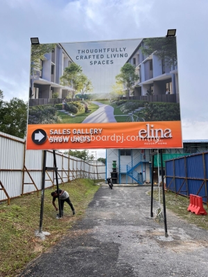 Elina Sales Gallery Billboard at Puchong/Kuala Lumpur/Bangi/Kajang