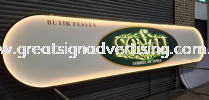 PREMIUM 3D LED HALO-LIT SIGNBOARD SUPPLIER IN GOMBAK, SETAPAK, IJOK 3D LED BACKLIT BOX UP SIGNBOARD