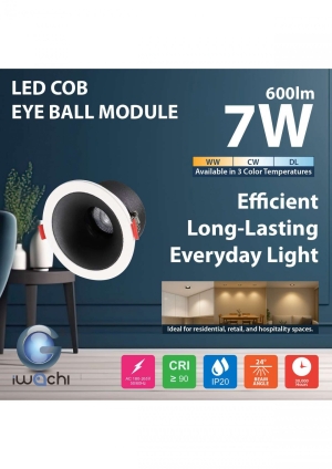 Iwachi 7W (RD) LED Eye Ball Module