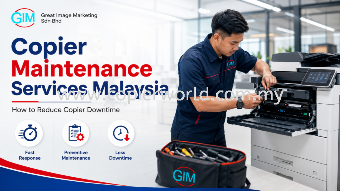 Copier Maintenance Services Malaysia 每 How to Reduce Copier Downtime