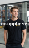 Ready Made T-Shirt Custom Logo | Premium Cotton Corporate & Promotional Tee | Custom Printed Company Baju O Roundneck Cotton T-Shirt Baju Uniform Ready Made Promosi