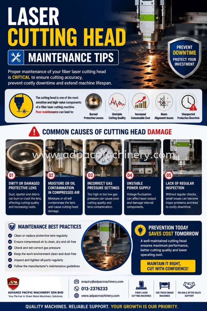 Laser Cutting Head Maintenance Tips