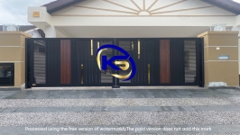 Trackless Folding Gate (PC) Taman Kebun Teh,Johor