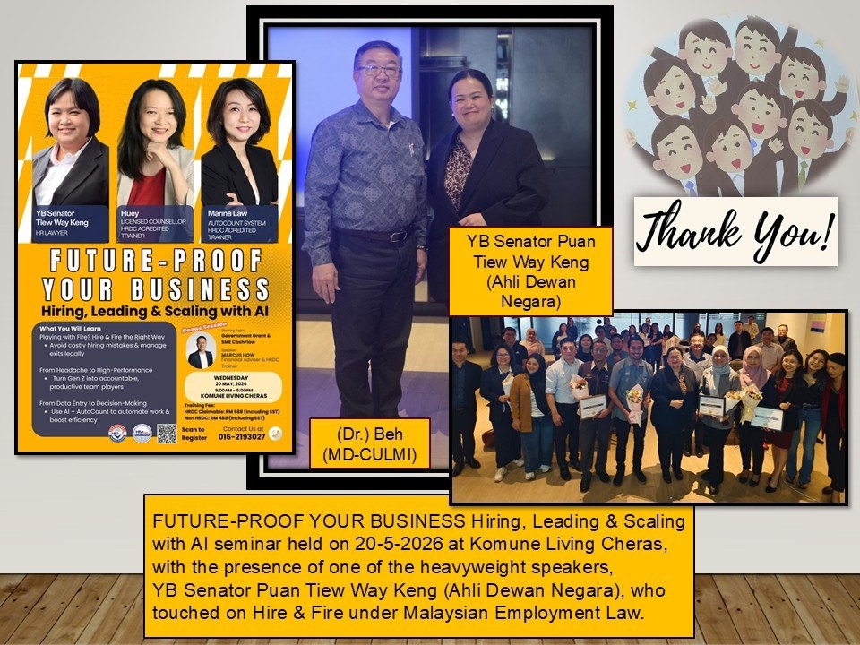 FUTURE-PROOF YOUR BUSINESS Hiring, Leading & Scaling with AI seminar held on 20-5-2026