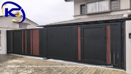 Trackless Folding Gate (PC) Taman Pakatan Jaya,Ulu Kinta,Perak