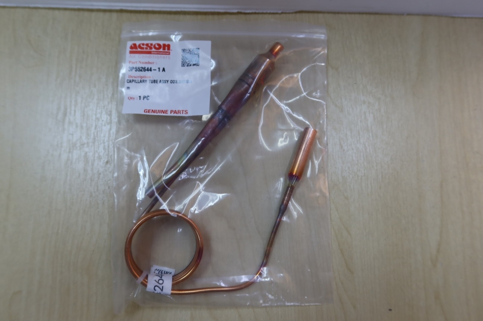 DAIKIN 3P552644-1 A CAPILLARY TUBE ASSY OD3.3x800MM (RC85AGV1)