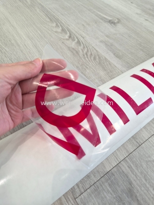 Cut Off Lightbox Sticker